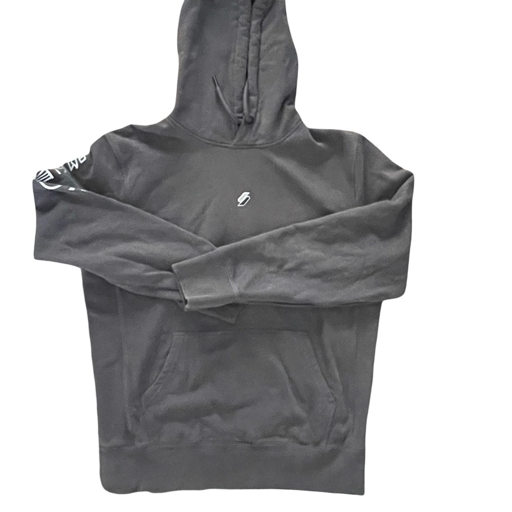 Superdry Hoodie Logo Arm Graphic Cotton Heavyweight Men’s XL